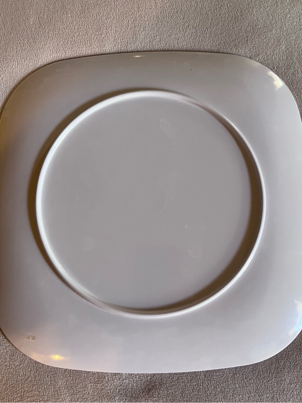 PIER 1 Set Of 4 Melamine Dinner Plates And 4 Matching Cloth Napkins - Picture 3 of 8